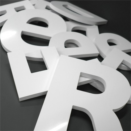 3d PVC Γράμματα και Λογότυπα