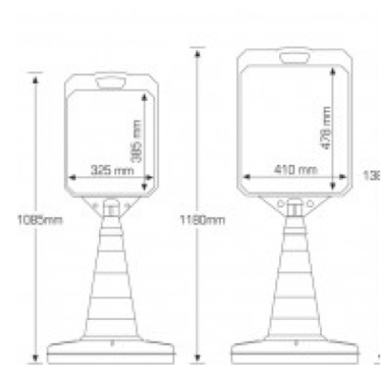 Traffic sign DS-10T