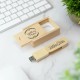 Ξύλινο USB Stick και Κουτί