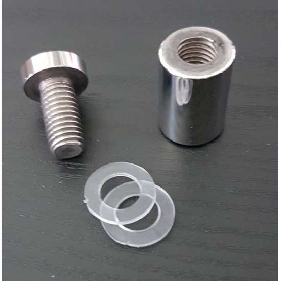 Μεταλλικοί Αποστάτες για επιγραφές inox, plexiglass, ξύλινες & αλουμινίου