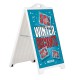 Μοντερνο Stand Πεζοδρομίου A-Board PVC DS-10C