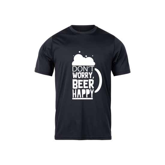T-shirt Don’t worry beer happy