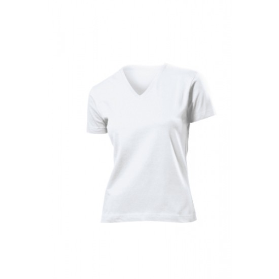 ΜΠΛΟΥΖΑ ΓΥΝΑΙΚΕΙΑ STEDMAN V-NECK White