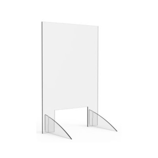 Διαχωριστικό Eco 75(Π)x100(Υ) 4mm plexiglass