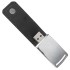 Μεταλλικό usb memory stick 16GB με θήκη απο δερματίνη