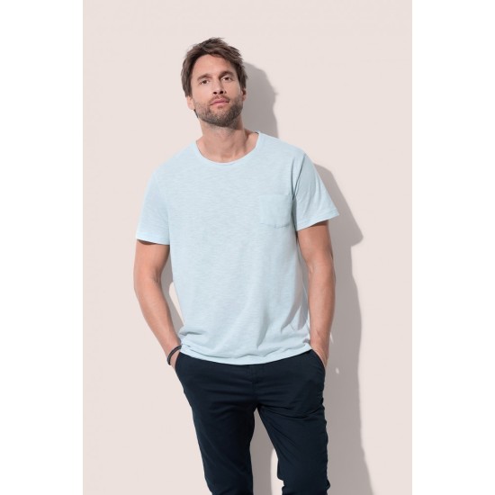 ΜΠΛΟΥΖΑ ΑΝΔΡΙΚΗ STEDMAN SHAWN OVERSIZED SLUB CREW NECK